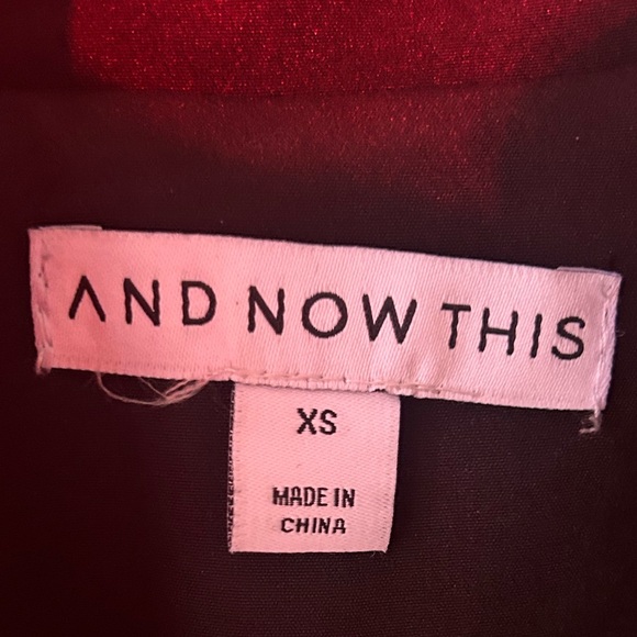 AND NOW THIS Black Blazer - Picture 4 of 4